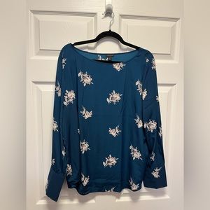 Never worn Ann Taylor Floral Blouse | XL